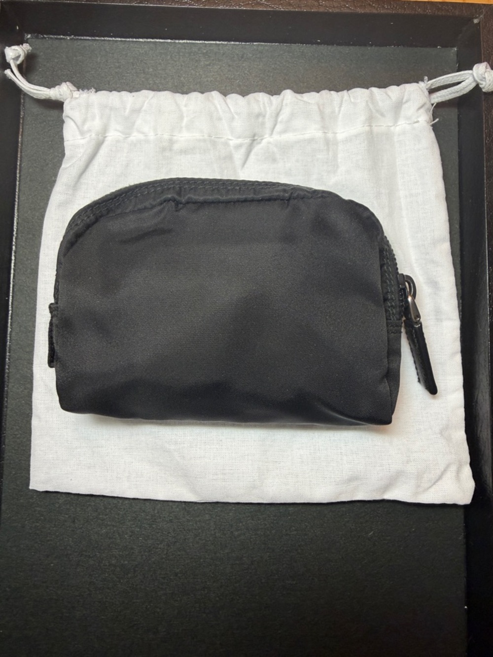 Prada Micro Black Nylon Pouch - Picture 2 of 16